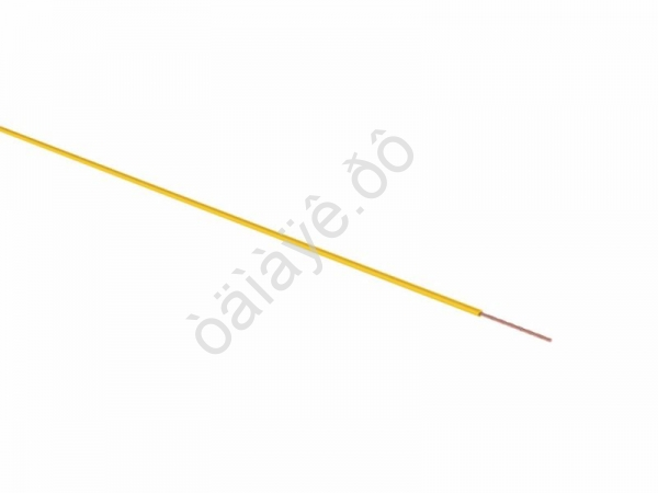 Провод  одинарный (0,5) REXANT желтый (100м)1/10