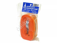 Трос буксировочный лента МАЯКАВТО™    3,5т, 5м, шириной 50мм с крюками /1/36