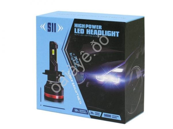 Светодиод 12-32V S11 H1 55Вт