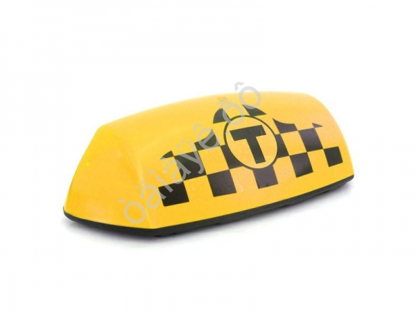 Знак "TAXI" магнитный большой желтый