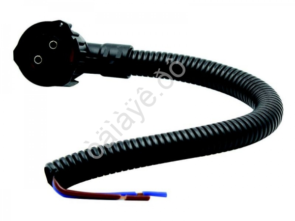 Колодка (разъем) байонет с угловым адаптером (к осушителю) для а/м ГАЗ, Mercedes, УАЗ, VAG с двумя проводами AVY-0199 /5