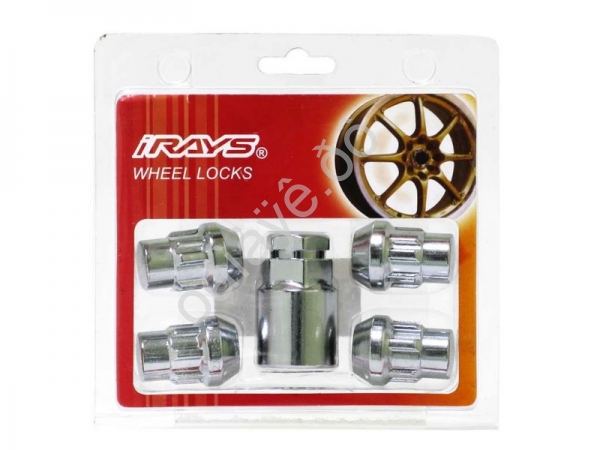 Гайки секретные М12*1,25*32мм, конус, 1 ключ