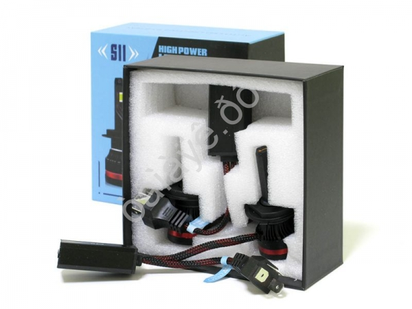 Светодиод 12-32V S11 H4 55Вт Светодиод 12-32V S11 H4 55Вт