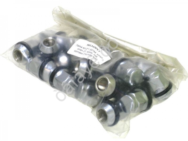 Гайка М12*1,50*34, конус, ключ 21, хром под колпаки (Hyundai, Kia) /20