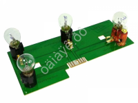 Плата заднего фонаря в сборе левая  2104  в инд.упак.Автоблик /1/15