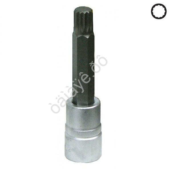 F34810008 Головка-бита 1/2"Spline М8 L=100mm/1/10