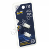 Светодиод 24V T10 1SMD(2835) W2.1x9.5d WHITE SILVER SL19