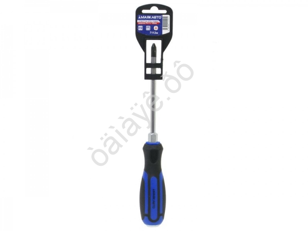 Отвёртка крестовая ударная PH 2 х100мм,МАЯКАВТО™1/12/144_ Отвёртка крестовая ударная PH 2 х100мм,МАЯКАВТО™1/12/144_