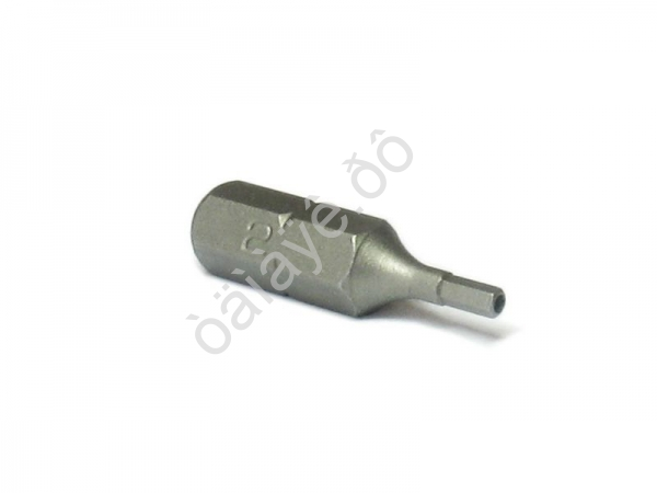 F124S2502 1/4" Бита-шестигранник с отверстием L=25мм S=2мм /10