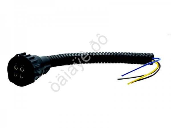 Колодка (разъем) гнездовой байонет прямой СЦБ-4Р, в гофре для а/м ГАЗ, Камаз, Маз, Уаз AVY-0198 /5