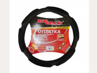 Оплётка на руль NEW GALAXY спонж, М, NR-701 черный