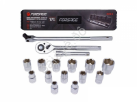Набор инструментов 17пр1/2"(6гр)(10-27мм) Forsage