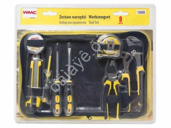 Набор инструментов 9пр, в сумке WMC TOOLS