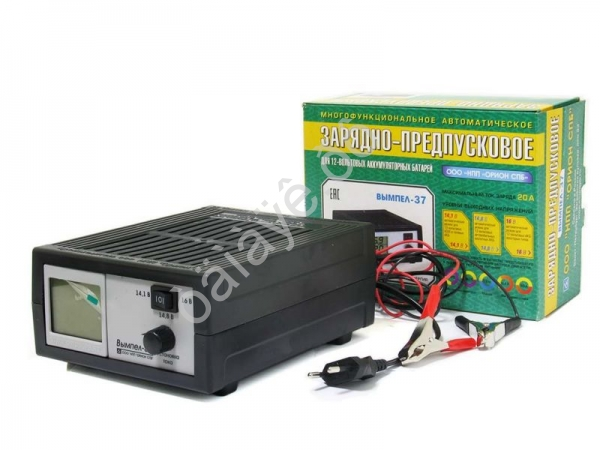 Зарядное устройство Вымпел-37(автомат, 0-20А, 7,4-18В, ЖК) /1/20