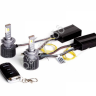 Светодиодные лампы MTF LIGHT серии DIGITAL LIGHTING Н7/Н18, 12V, 55W, 4500lm, 3000-7000K, управление со смартфона, аналоговое и пульт ДУ, к-кт.