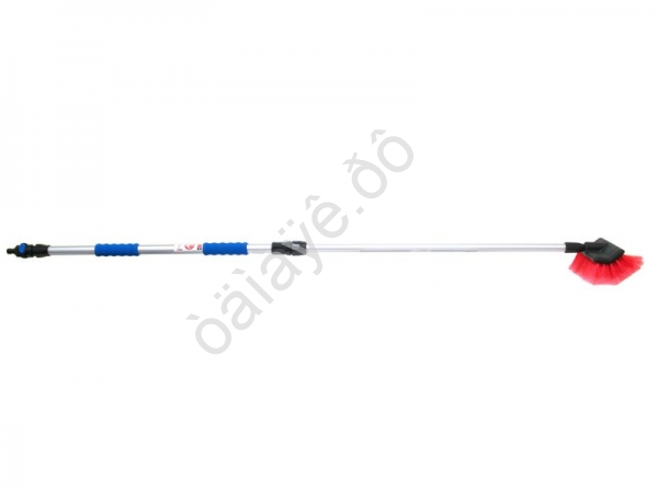 Щетка  для мытья 105-160см с краном телескопическая,диам. 25/21,6мм "М5"1/12_