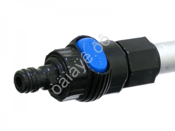 Щетка  для мытья 105-160см с краном телескопическая,диам. 25/21,6мм "М5"1/12_