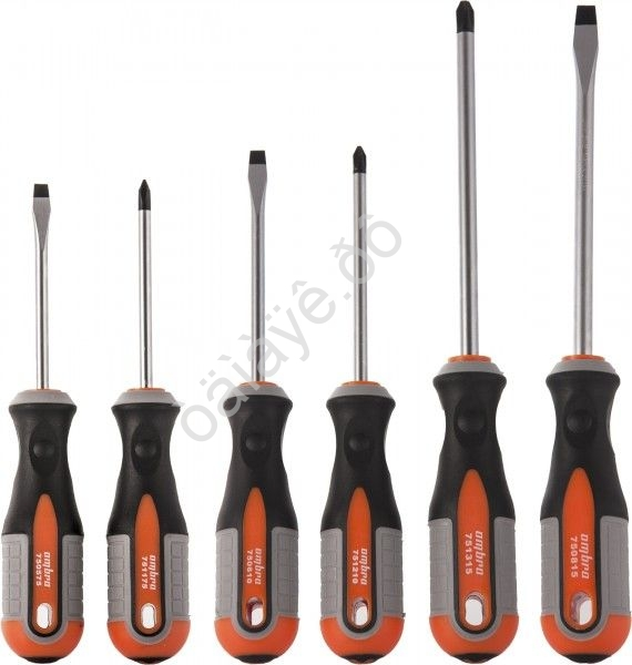 Набор отверток ROUND GRIP 6предм.   975006