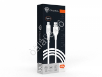 Дата-кабель универ. USB--Type-C 1 м, Быстрая зарядка, 11V/6A, 66W, прорезиненный, белый BY