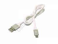 USB кабель  MicroUSB  М5  (1.5Ам 5-9v) силикон рифленый