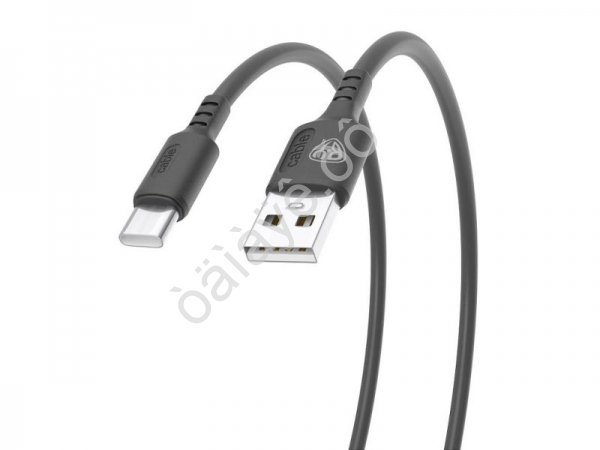 USB кабель Type C BY Fusion, 18Вт, 1 м, 3A, TPE, чёрный