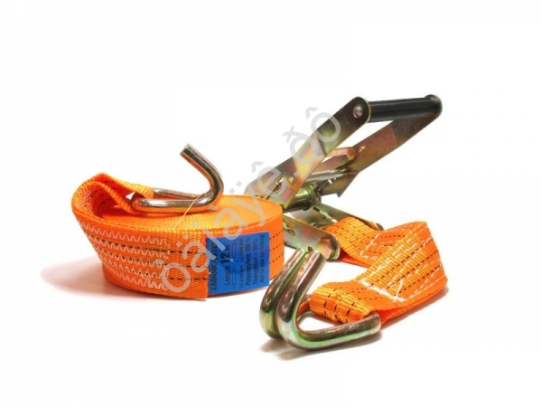 Стяжка груза шир. ленты  50мм, длиной 12м, 5т с храп. механизмом МАЯКАВТО™  1/6